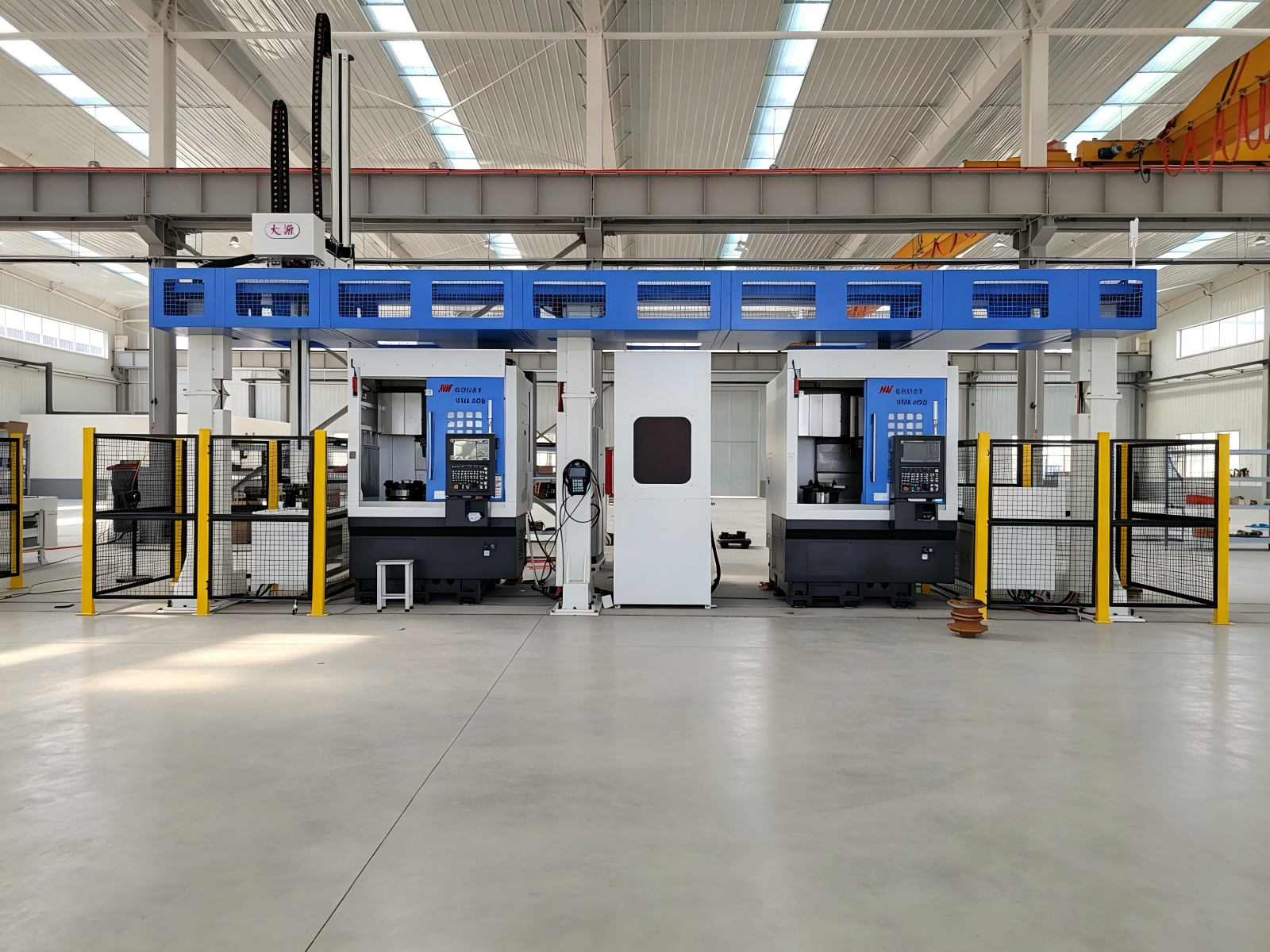 轴承座桁架加工线1 Gantry Automatic  Machining Line for Output Shaft Bearing Support-1(1)